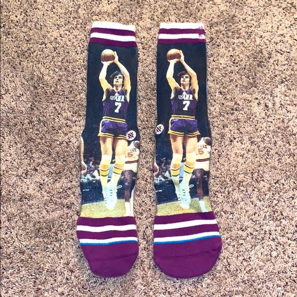 pete maravich stance socks